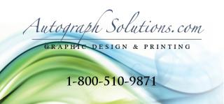 Autograph â�¢ Graphic Design and Printing